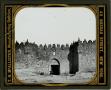 Photograph: Glass Slide of the Damascus Gate (Jerusalem, Israel)