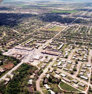 Aerial Photograph of the Elmwood West Shopping Center (Abilene, Texas)