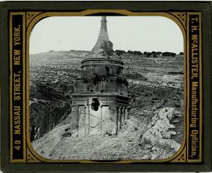Glass Slide of the Tomb of Absalom (Kidron Valley, Jerusalem)