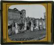 Photograph: Glass Slide of Statues near Basilica of Maxentius and Constantine (Ro…