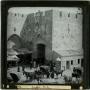 Photograph: Glass Slide of Jaffa Gate (Jerusalem)