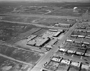 Primary view of Aerial photograph of Abilene, Texas (Hartford St. & US 277/83/84)