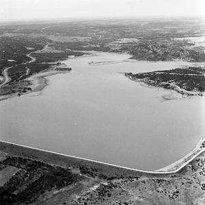 Aerial Photograph of Lake Abilene (Buffalo Gap, Texas)