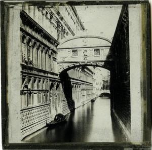 Glass Slide of Bridge of Sighs (Venice Italy)