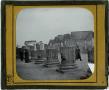 Photograph: Glass Slide of Archaeological Site (Pompeii, Italy)