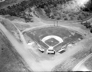Aerial Photograph of Baseball Diamond, Abilene, Texas (Hartford St. & Corsicana Ave.)