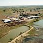 Thumbnail image of item number 1 in: 'Aerial Photograph of Weldon Edwards Livestock Auction (Clyde, TX)'.