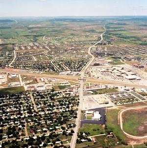 Aerial Photograph of Abilene, Texas (Buffalo Gap Rd. South of the Mall)