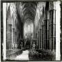 Photograph: Glass Slide of Interior of Westminster Abby (London, England)