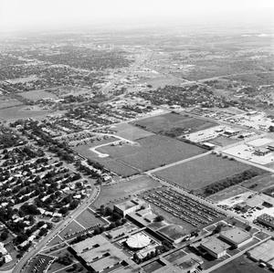 Aerial Photograph of Property Development in Abilene, Texas (Treadaway & South 36th)