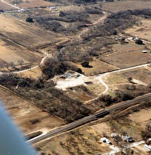 Aerial Photograph of Comanche Sewer Farm (Comanche, Texas)