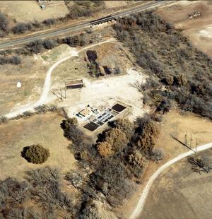 Aerial Photograph of Comanche Sewer Farm (Comanche, Texas)