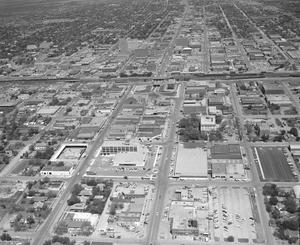 Aerial Photograph of Abilene, Texas (showing First State Bank)
