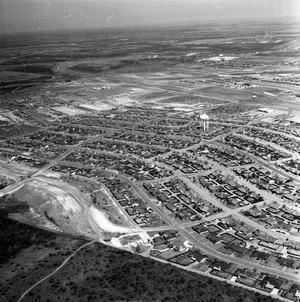 Aerial Photograph of Housing Development in San Angelo, Texas