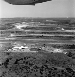 Primary view of object titled 'Aerial Photograph of the Goodyear Test Track (San Angelo, Texas)'.