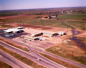 Aerial Photograph of the Asteroid Motel (Merkel, Texas)