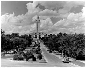 Primary view of object titled '[The University of Texas Tower]'.