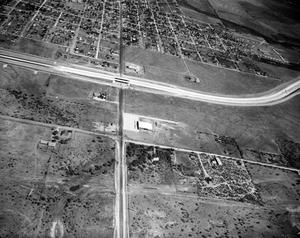 Primary view of object titled 'Aerial Photograph of Land Surrounding Colorado City, Texas'.