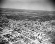 Thumbnail image of item number 1 in: 'Aerial Photograph of Downtown Abilene, Texas (North 1st St. & Pine St.)'.
