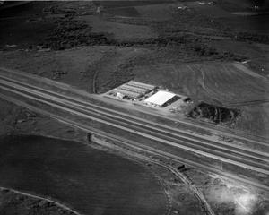 Primary view of object titled 'Aerial Photograph of Joyce Hydroponic Gardens (Abilene, Texas)'.