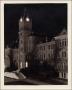 Thumbnail image of item number 1 in: '[University of Texas Old Main Building at night]'.