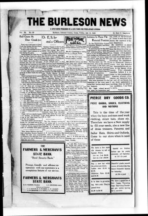 The Burleson News (Burleson, Tex.), Vol. 29, No. 39, Ed. 1 Friday, June 11, 1926