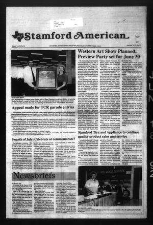 Stamford American (Stamford, Tex.), Vol. 71, No. 12, Ed. 1 Thursday, June 18, 1992