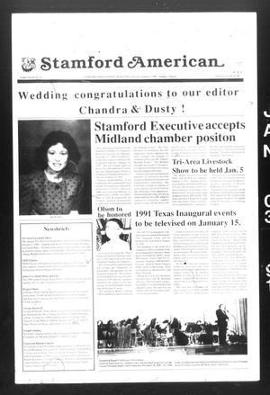 Stamford American (Stamford, Tex.), Vol. 69, No. 40, Ed. 1 Thursday, January 3, 1991