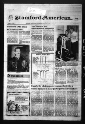 Stamford American (Stamford, Tex.), Vol. 71, No. 38, Ed. 1 Thursday, December 17, 1992