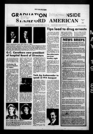Stamford American (Stamford, Tex.), Vol. 67, No. 8, Ed. 1 Thursday, May 19, 1988