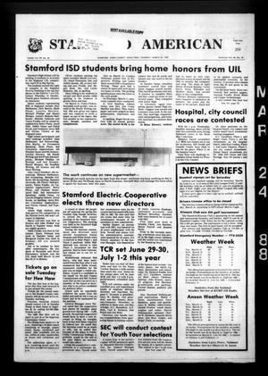 Stamford American (Stamford, Tex.), Vol. 66, No. 52, Ed. 1 Thursday, March 24, 1988