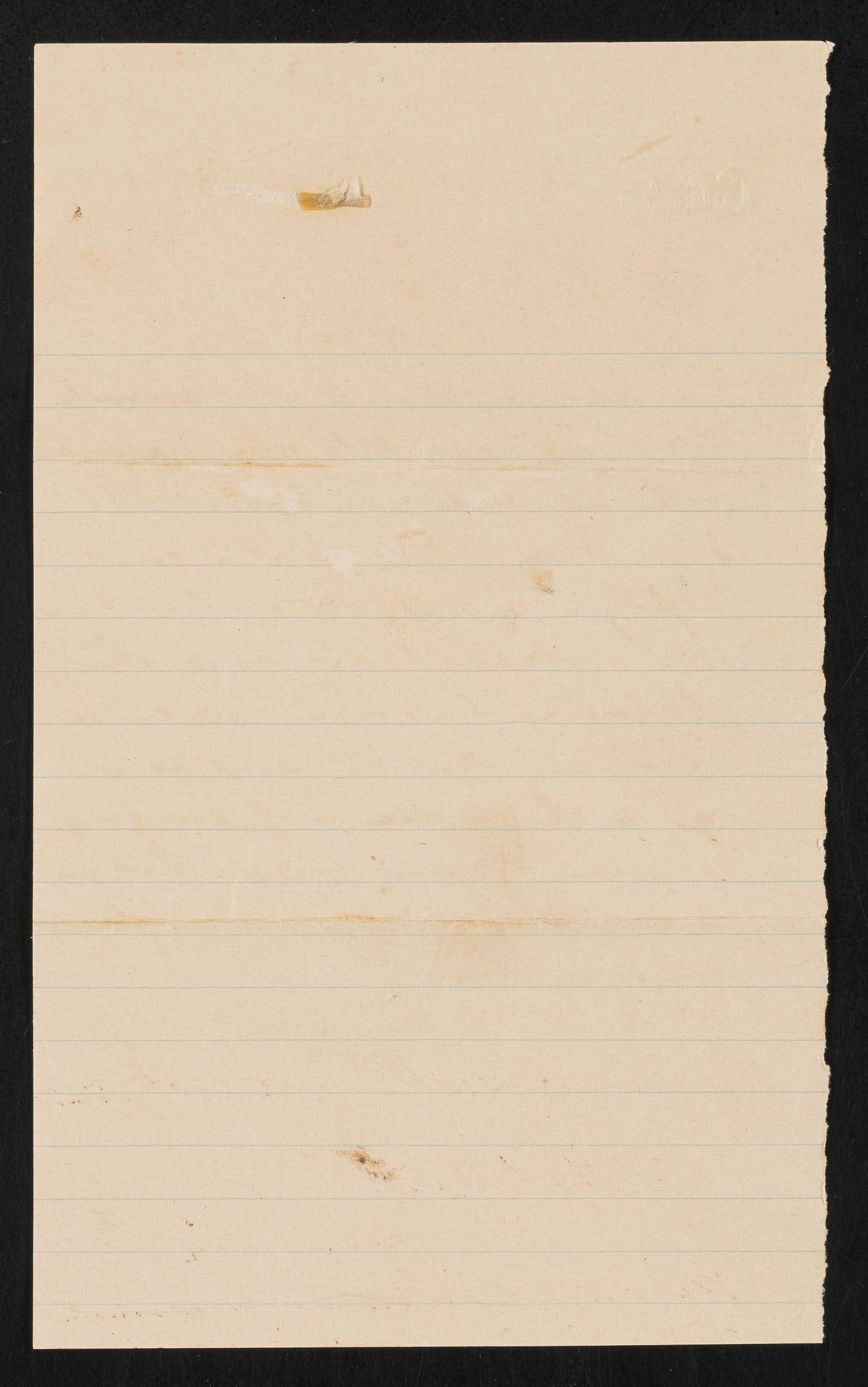 [Letter from C. Bender & Sons to C. C. Cox, October 25, 1894]
                                                
                                                    [Sequence #]: 2 of 4
                                                