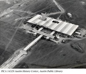 Primary view of object titled '[Aerial View of Municipal Airport]'.
