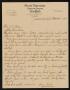 Primary view of [Letter from M. A. Thomas to C. C. Cox, March 31, 1923]