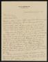 Letter: [Letter from M. A. Thomas to C. C. Cox, January 7, 1924]