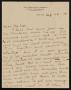 Letter: [Letter from Bessie S. Meredith to C. C. Cox, September 29, 1919]