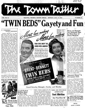 The Town Tattler (Electra, Tex.), Vol. 11, No. 33, Ed. 1 Monday, August 17, 1942