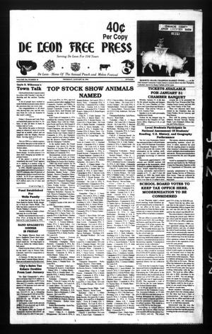 De Leon Free Press (De Leon, Tex.), Vol. 104, No. 30, Ed. 1 Thursday, January 20, 1994