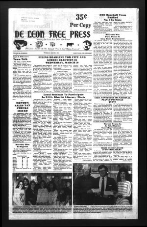 De Leon Free Press (De Leon, Tex.), Vol. 101, No. 38, Ed. 1 Thursday, March 14, 1991