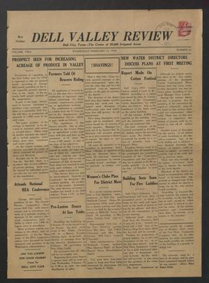 Dell Valley Review (Dell City, Tex.), Vol. 2, No. 26, Ed. 1 Wednesday, February 12, 1958