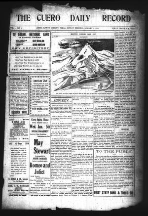 The Cuero Daily Record (Cuero, Tex.), Vol. 32, No. 1, Ed. 1 Sunday, January 2, 1910