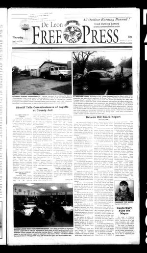 Primary view of object titled 'De Leon Free Press (De Leon, Tex.), Vol. 117, No. 36, Ed. 1 Thursday, March 13, 2008'.