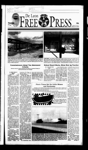 Primary view of object titled 'De Leon Free Press (De Leon, Tex.), Vol. 116, No. 2, Ed. 1 Thursday, July 13, 2006'.