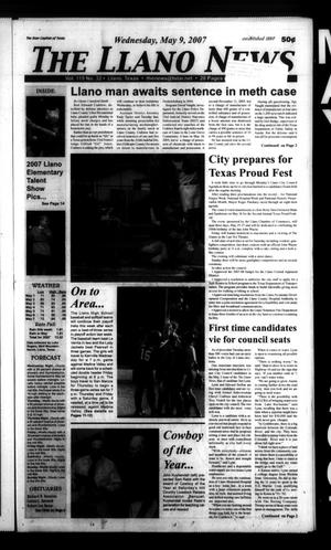 The Llano News (Llano, Tex.), Vol. 119, No. 32, Ed. 1 Wednesday, May 9, 2007