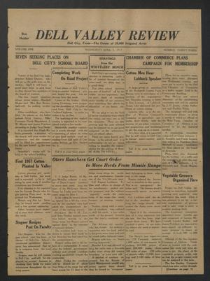 Dell Valley Review (Dell City, Tex.), Vol. 1, No. 33, Ed. 1 Wednesday, April 3, 1957