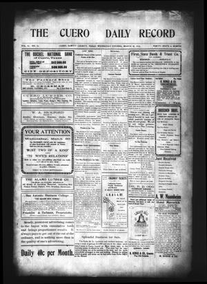 The Cuero Daily Record (Cuero, Tex.), Vol. 32, No. 76, Ed. 1 Wednesday, March 30, 1910