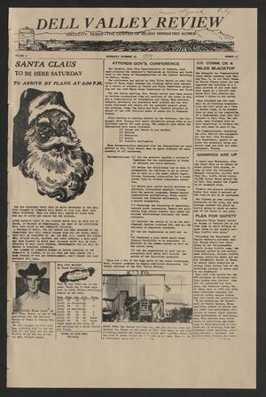 Dell Valley Review (Dell City, Tex.), Vol. 4, No. 17, Ed. 1 Wednesday, December 16, 1959