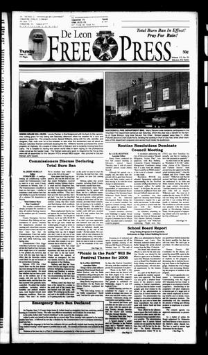 Primary view of object titled 'De Leon Free Press (De Leon, Tex.), Vol. 115, No. 50, Ed. 1 Thursday, June 15, 2006'.