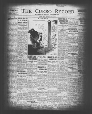 The Cuero Record (Cuero, Tex.), Vol. 36, No. 144, Ed. 1 Tuesday, June 17, 1930