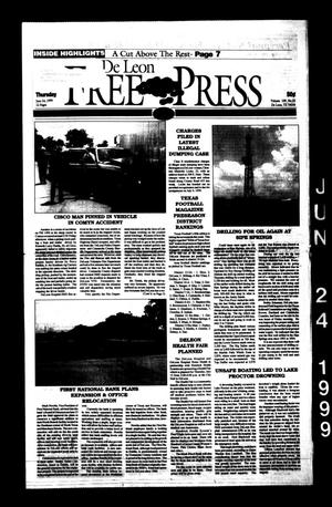 De Leon Free Press (De Leon, Tex.), Vol. 109, No. 52, Ed. 1 Thursday, June 24, 1999
